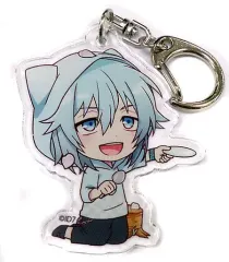 【中古】キーホルダー・マスコット(キャラクター) 四葉環 「アイドリッシュセブン コラボレーションフェスタ お花見!トレーディングアクリルキーホルダー」 アニメガ限定