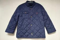 ポロ ラルフ ローレン キッズ ネイビー キルティング ジャケット