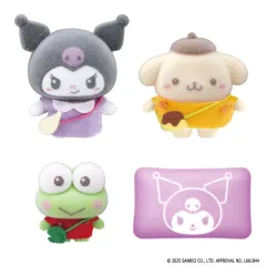 【中古】おもちゃ ぷちとも Sanrio characters クロミ＆ポムポムプリン＆けろけろけろっぴ 「サンリオキャラクターズ」