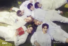 【中古】ポスター 布ポスター ENHYPEN 「CD BORDER：儚い」 ENHYPEN Weverse Shop JAPAN メンバーソロジャケット盤7形態セット購入特典