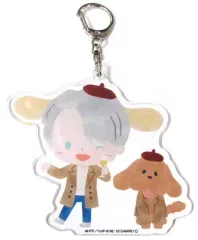 【中古】キーホルダー・マスコット(キャラクター) ヴィクトル・ニキフォロフ×ポムポムプリン アクリルキーホルダー museum ver. 「ユーリ!!! on ICE×サンリオキャラクターズ」 ユーリ!!! on MUSEUMグッズ