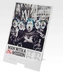 MAN WITH A MISSION 맨위즈 어미션 맨위즈 MWAM 15th ANNIVERSARY 2026 이치 반 쿠지 B상 상품 빅 멀티 스탠드