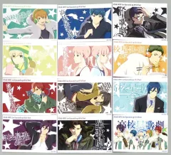 【中古】ポストカード(キャラクター) AYANAGI 1st Eyecatch Series ポストカードセット AパートVer. 「スタミュ 綾薙学園 SummerParty2017 in 公式FC星箱感謝祭」