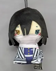 【中古】ぬいぐるみマスコット・ぬいぐるみバッジ 伊黒小芭内 もちぴこマスコット2 「鬼滅の刃」