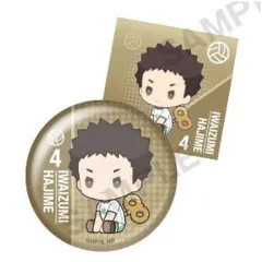 【中古】バッジ・ビンズ 岩泉一 「ハイキュー!! ぺたっとねじまきかんばっじ vol.1 BOXver.」