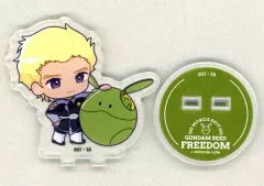 【中古】アクリルスタンド・アクリルパネル ディアッカ・エルスマン 「機動戦士ガンダムSEED FREEDOM×animatecafe トレーディングアクリルスタンド」