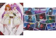 【中古】ポスター B3ポスター(四つ折)) 大空あかり＆真中らぁら/集合 「劇場版 アイカツ!×プリパラ THE MOVIE -出会いのキセキ!-/銀河特急ミルキー☆サブウェイ」 アニメディア 2025年12月号 付録