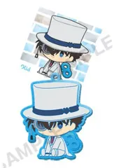 【中古】キーホルダー 怪盗キッド 「名探偵コナン ぺたっとねじまき きらりんらばーきーほるだー BOXver.」