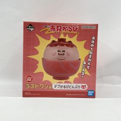 [중고] 반다이 이치 반 쿠지 아카미 카루비 라스트 원상 뚱뚱한 카루비 돈부리 개봉품 [97]