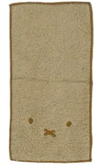 【中古】タオル・手ぬぐい ミッフィー(顔/ブラウン) ふわふわハンカチ 「タイトーくじ ミッフィー＆ボリス Fluffy Collection」 F賞