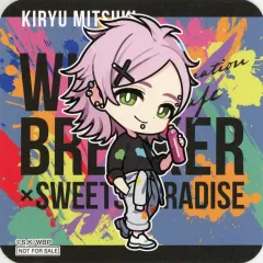 【中古】コースター 桐生三輝(ミニキャラ) オリジナルコースター 「WIND BREAKER×SWEETS PARADISE」 コラボメニュー注文特典