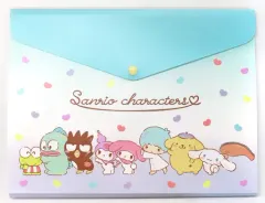 【中古】文房具その他 集合 ドキュメントファイル ブルー 「サンリオ当りくじ サンリオキャラクターズ 当りくじ」