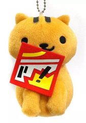 [중고] 키홀더 마스코트(캐릭터) 키지토라 씨(전단지) 가방에 붙일 수 있는 큰 봉제인형 Vol.9 [고양이 아츠메]