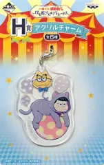 【中古】キーホルダー・マスコット(キャラクター) 一松(ネコ) アクリルチャーム 「一番くじ おそ松さん～けも松さん☆パレード!～」 H賞