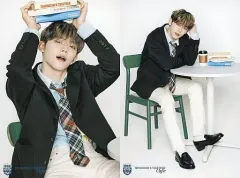 【中古】ポストカード ヨンジュン ポストカードセット(2枚組) 「TOMORROW X TOGETHER CAFE」