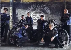 【中古】クリアファイル(男性アイドル) ムゲン A4クリアファイル 「映画 HiGH＆LOW THE MOVIE」 前売り券特典