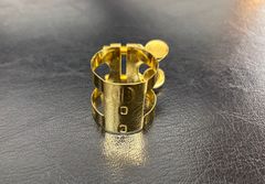 ウッドストーン アルトサックス用リガチャー GP(金メッキ) 選定品 ウッドストーン アルトサックス用リガチャー GP(金メッキ) 選定品