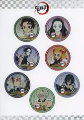 【中古】シール・ステッカー 柱合会議・蝶屋敷編B 過去コースター柄ステッカー 「鬼滅の刃×ufotable Cafe 竈門炭治郎 立志編 特別編集版放送記念コラボレーションカフェ」