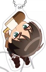 [Used] Keychain Eren Yeager"Attack Titan"Capri Acrylic Keychain Collection"