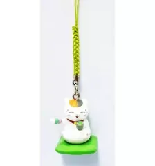 【中古】ストラップ(キャラクター) 3色だんごとニャンコ先生 「夏目友人帳 ニャンコ先生徒然根付ストラップ Part3」