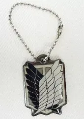 【中古】キーホルダー・マスコット(キャラクター) 8.調査兵団マーク 「進撃の巨人 プレート」