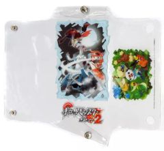 [Used] Bag (Character) White Kyurem & Zoroark & ​​Metagross/Group Pouch "DS Software Pokémon White 2" TSUTAYA Early Purchase Bonus