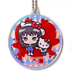 【中古】キーホルダー デフォルメ富江×ハローキティ 「伊藤潤二×サンリオキャラクターズ アクリルチャーム」