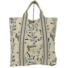 ランバンオンブルー LANVIN en Bleu 総柄 キャンバストートバッグ レディース 表記無 のサムネイル