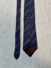 LANVIN ランバン ネイビー ネック タイ J03707