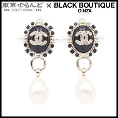 CHANEL ココマーク パール ラインストーン ピアス（※片耳） - メルカリ