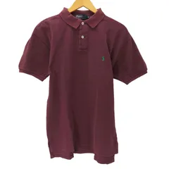 ポロバイラルフローレン Polo by RALPH LAUREN USA製 ポニー 刺繍 鹿の子 ポロシャツ メンズ import：M 