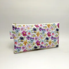 シンクオブミー　総柄：標準　ポーチ　リバティ　マスクケース　通帳ケース　ラミネート　ハンドメイド