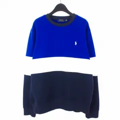 ポロ ラルフローレン POLO RALPH LAUREN 刺繍ロゴ ワンポイント スウェット トレーナー L マルチカラー