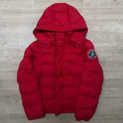 アバクロンビー 刺繍ワッペン ダウン アウター