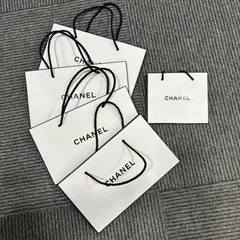 CHANELショップ袋5枚セット　ショッパーセット