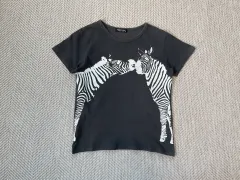 ヴィンテージ 本 ゼブラ 半袖Tシャツ J03720