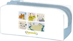 [Kamiojapan] カミオジャパン マルチケース ポケモン ツインファスナーマルチケース 304139 Colorful style [Colorful style] [約H75×W185×D50mm]