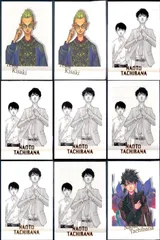 ux343 東リベ 原画展 ぱしゃこれ 橘直人 ナオト 稀咲鉄太 9枚まとめ売り セット まとめ カード