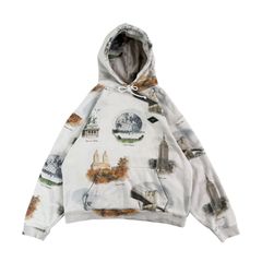 KITH / キス MMXI ニューヨークランドマーク プルオーバーフーディー グレー XLサイズ