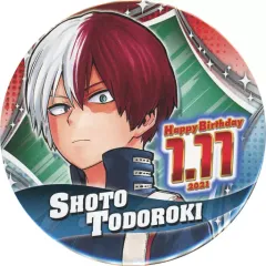 【中古】バッジ・ピンズ 轟焦凍 バースデイ缶バッジ(2021) 「僕のヒーローアカデミア」