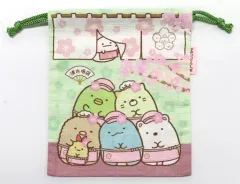【中古】雑貨 集合(桜) ミニ巾着 「すみっコぐらし」 すみっコぐらし堂 清水坂店限定