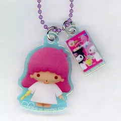 【中古】食玩 キーホルダー リトルツインスターズ(ララ) 「サンリオキャラクターズ ツインチャーム にじほしキャンディ Vol.2」