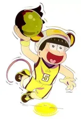 【中古】アクリルスタンド・アクリルパネル 十四松 BIGアクリルスタンド 「おそ松さんのWEBくじ 第6弾 ミニちゅーア スポーツフェス」 B-5賞