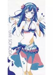 [중고] 수건·수건(캐릭터) 소노다 우미 목욕 타올 [이치반 쿠지 러브라이브! 3rd 스테이지] E상