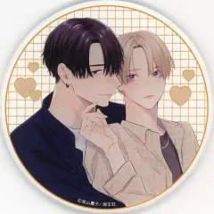 【中古】コースター 美山薫子イラスト(枠なし/後ろからハグ) アクリルコースター 「パーフェクトアディクション×Gratte animate cafe」 メニュー有償特典