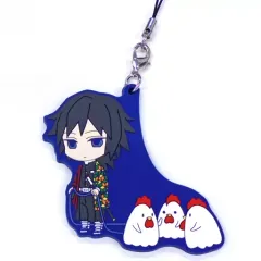 【中古】雑貨 冨岡義勇 「鬼滅の刃 ～無限列車編～×ローソン ラバーストラップ(電車)」