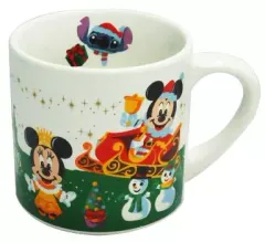【中古】マグカップ・湯のみ(キャラクター) ミッキー＆ミニー/チップ＆デール スーベニアカップ ｢クリスマス・ファンタジー 2007｣ 東京ディズニーランド限定