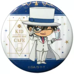 【中古】バッジ・ピンズ(キャラクター) 怪盗キッド(パフェ) 「名探偵コナン 怪盗キッドカフェ 缶バッジ」