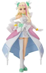 【中古】食玩 トレーディングフィギュア 4.キュアズキューン 「キミとアイドルプリキュア♪キューティーフィギュア」