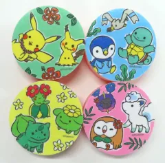 【中古】雑貨 集合 スポンジ4個セット 「ポケットモンスター Pokemon and 3COINS」